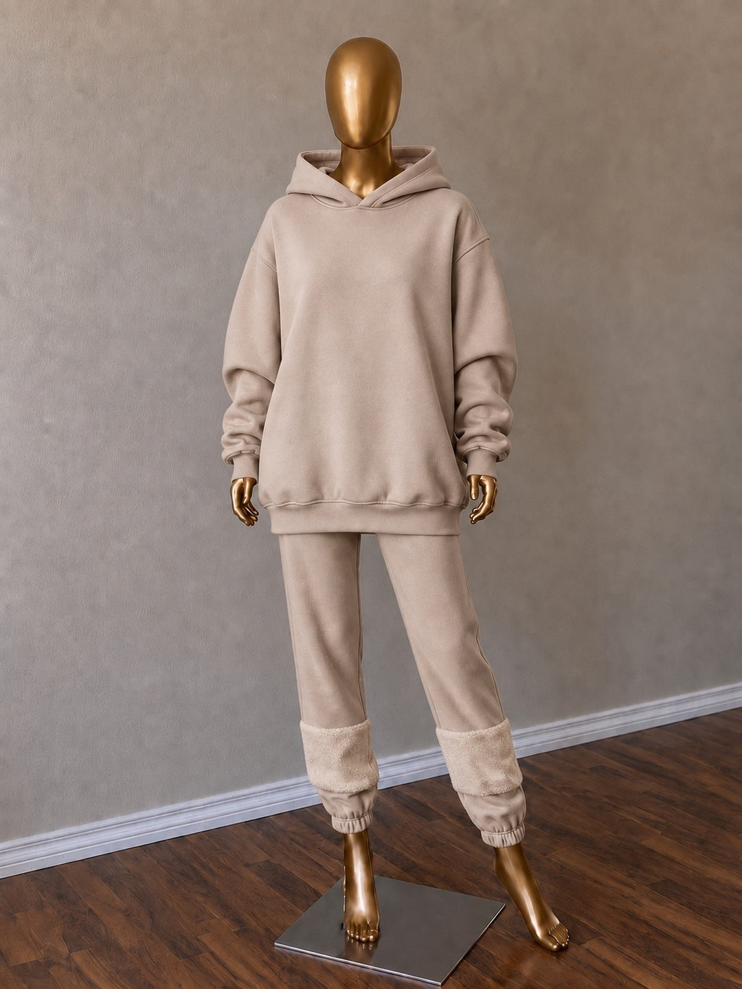 🤍Women's Jogger Pants (Fleece-Lined) Beige