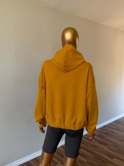 🧡 Women's Hoodie - Elastic Hem
(One Size)