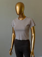 🌸 Women's T-Shirt in Cotton Rib Knit