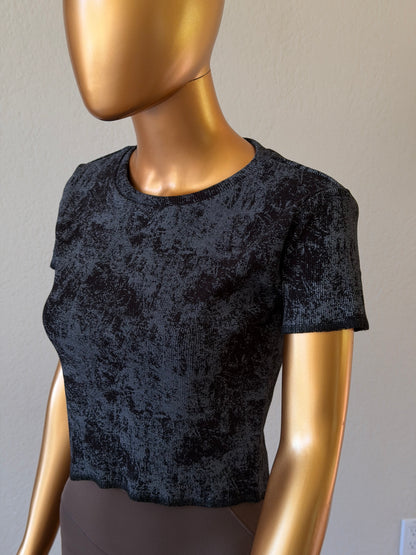 🌼 Women's T-Shirt in Premium Stretch
Rib Knit