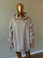🤎 Oversized Hoodie (Fleece-Lined) · Beige