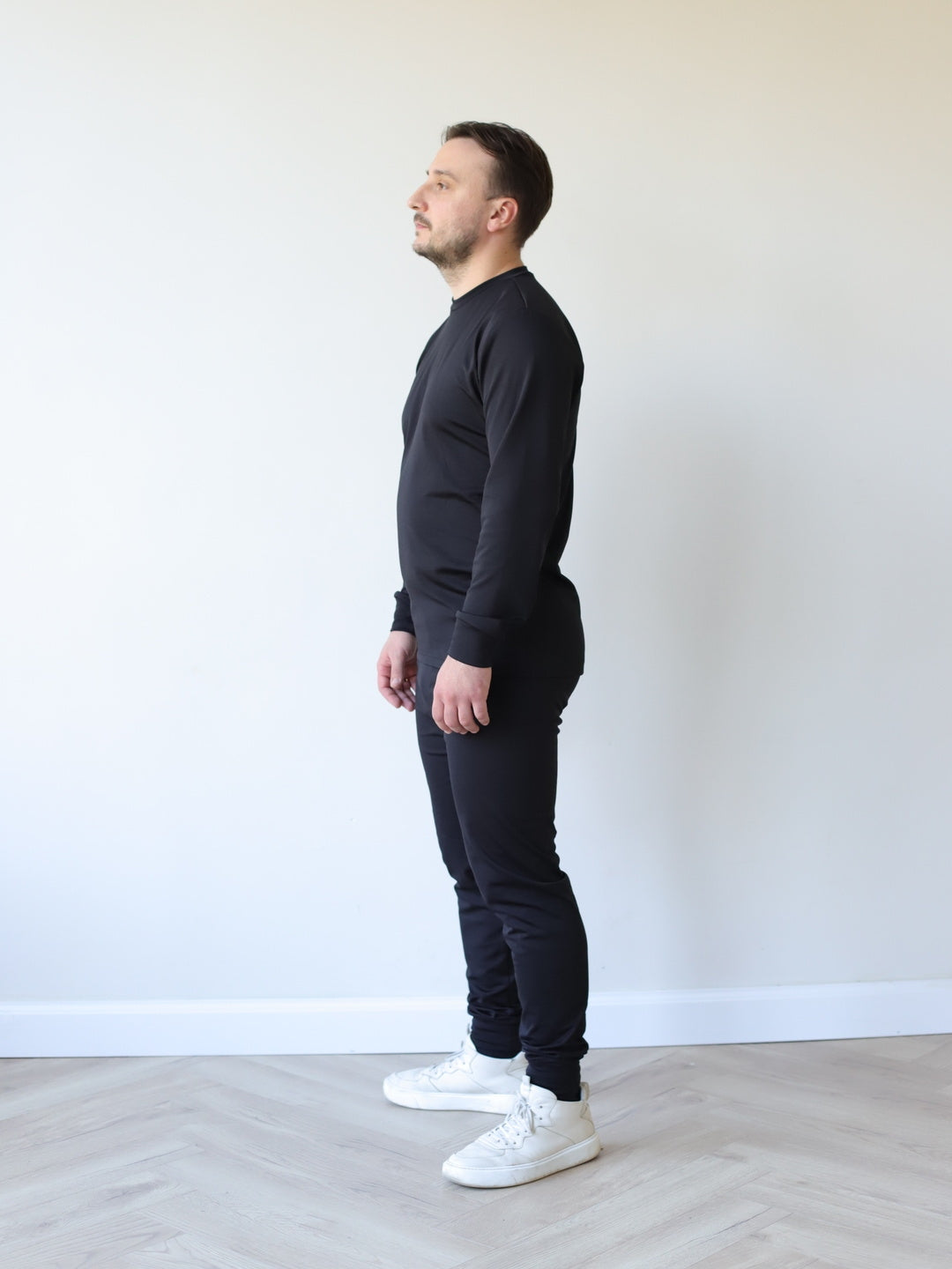 🖤 Men’s Thermal Underwear Set in Biflex Knit