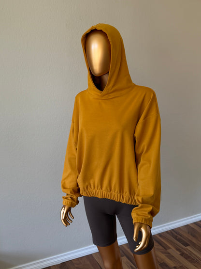 🧡 Women's Hoodie - Elastic Hem
(One Size)