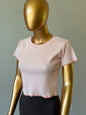 🌼 Women's T-Shirt in Premium Stretch
Rib Knit