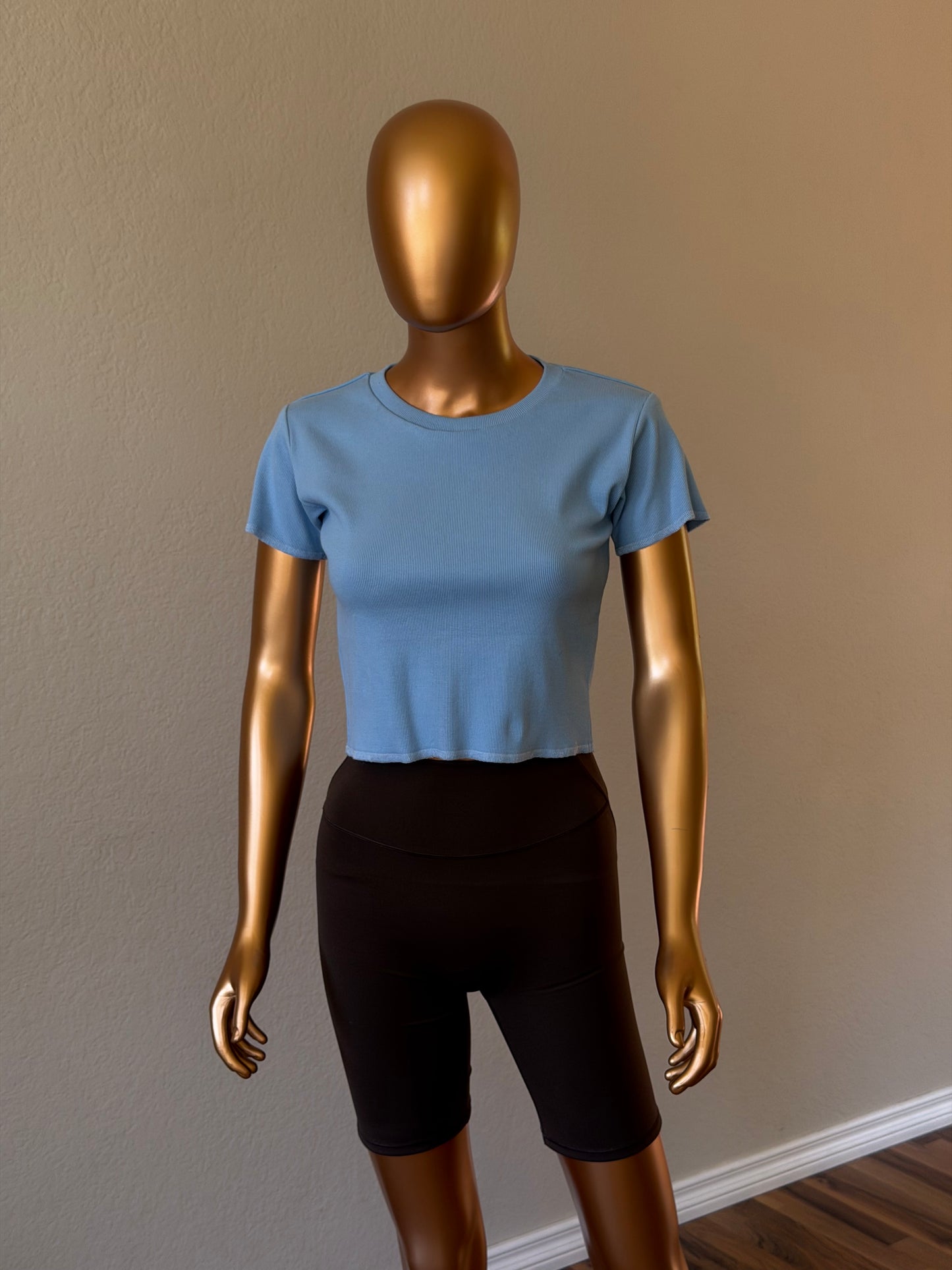 🌼 Women's T-Shirt in Premium Stretch
Rib Knit