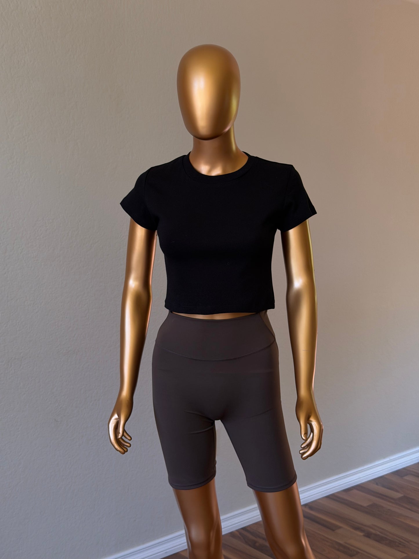 🌸 Women's T-Shirt in Cotton Rib Knit