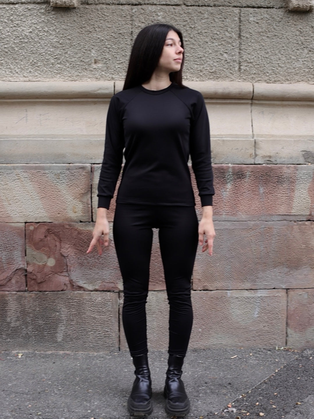 🖤 Women’s Thermal Underwear Set in Biflex Knit