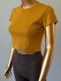 🌸 Women's T-Shirt in Cotton Rib Knit
