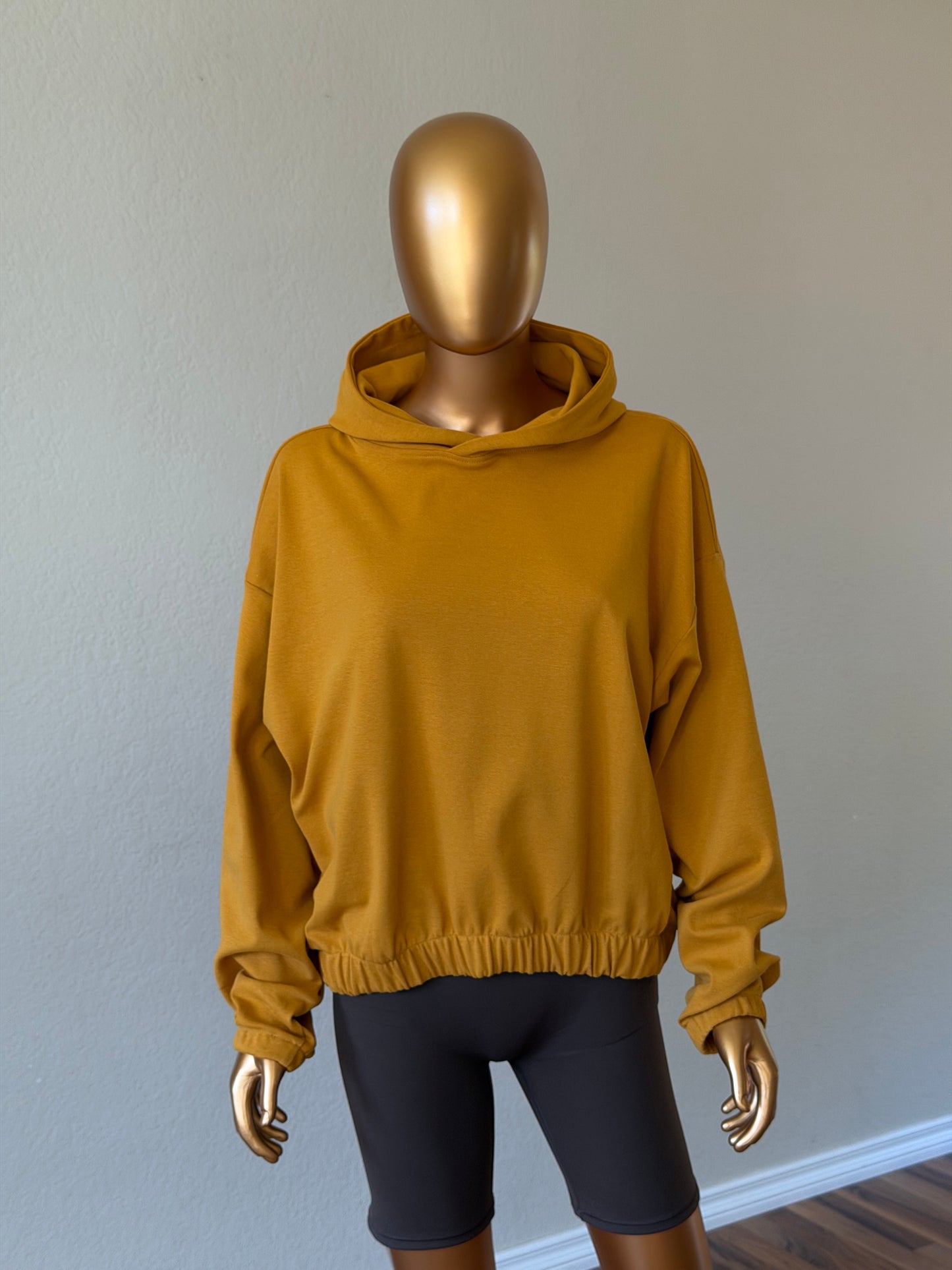 🧡 Women's Hoodie - Elastic Hem
(One Size)