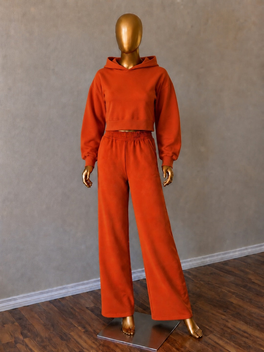 🧡Women's Palazzo Pants
(Fleece-Lined) Orange