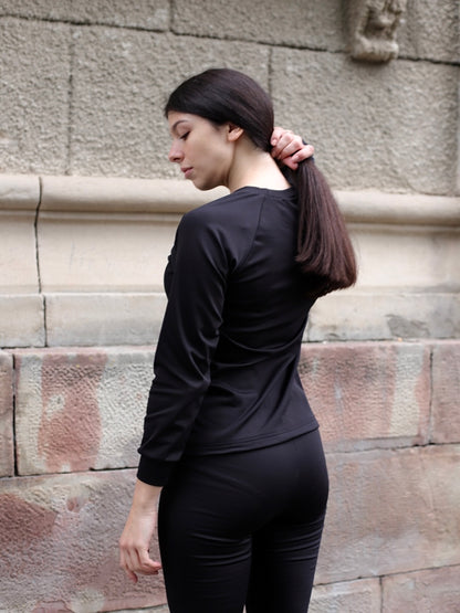 🖤 Women’s Thermal Underwear Set in Biflex Knit