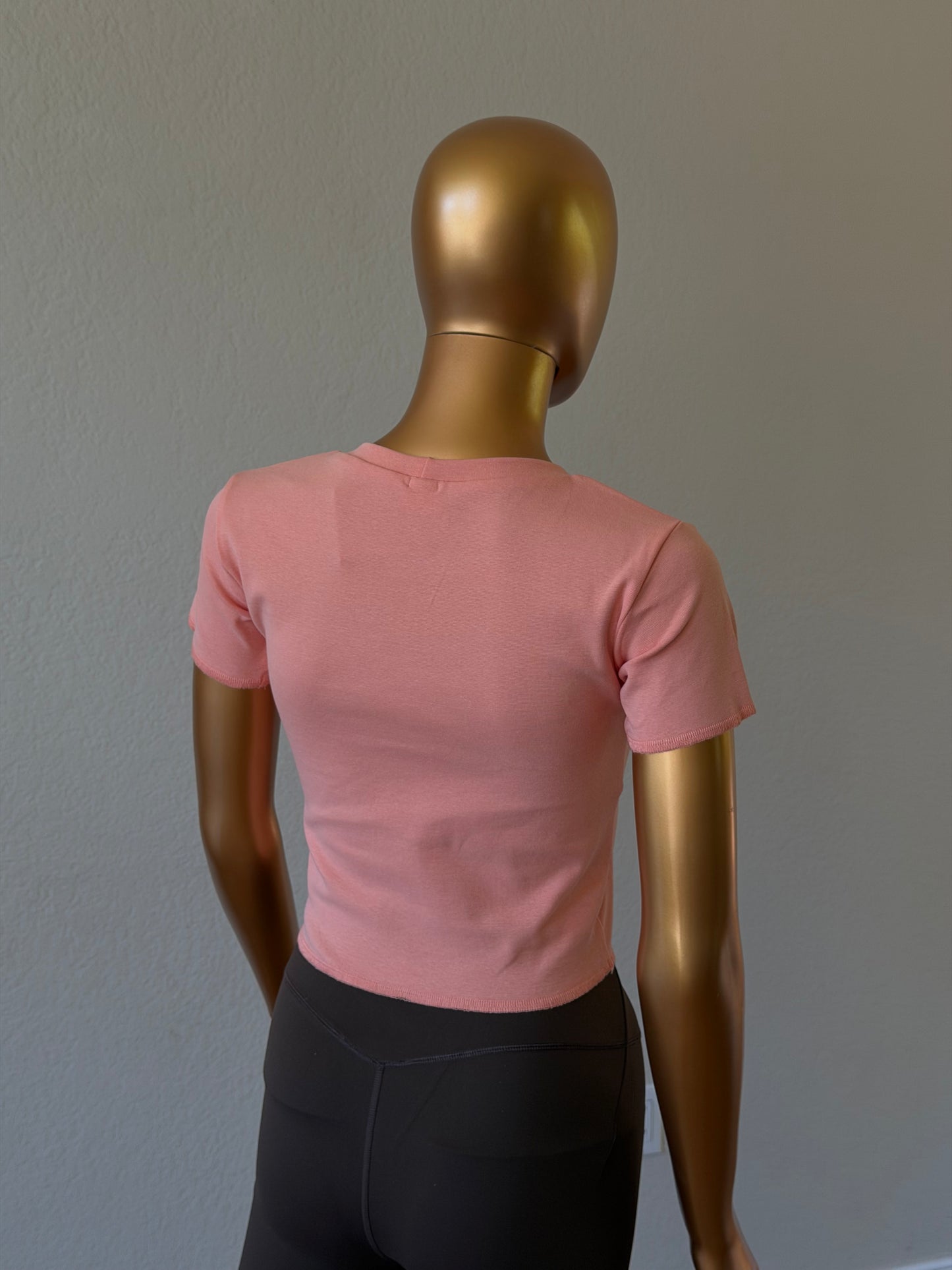 🌸 Women's T-Shirt in Cotton Rib Knit