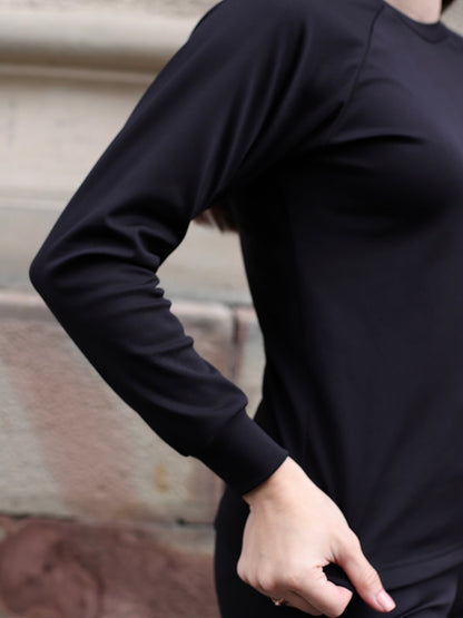🖤 Women’s Thermal Underwear Set in Biflex Knit