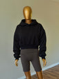 🖤 Cropped Hoodie - Soft Fleece
Interior