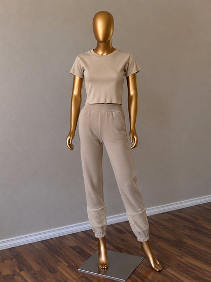🤍Women's Jogger Pants (Fleece-Lined) Beige